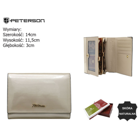 Női bőrtárca PTN 1N-445 Pearl