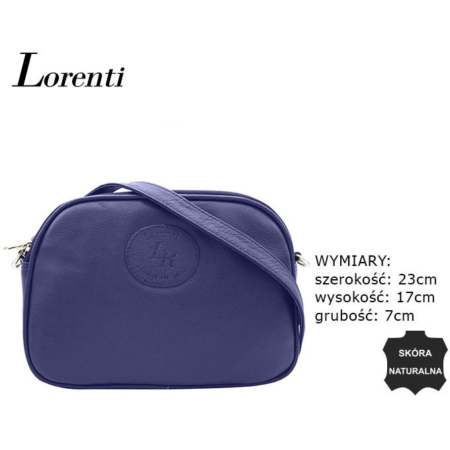 Női bőr kézitáska LR-TSL-07-CPDM R.Blue