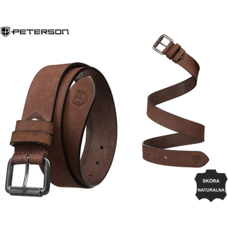 PTN LTP-BUF-H BROWN férfi bőr öv