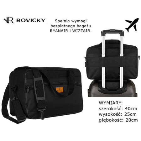 Utazótáska R-TL15608 Fekete
