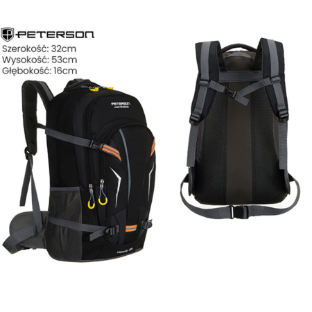 Peterson Hátizsák PTN SBY-01 fekete