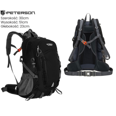 Peterson Hátizsák PTN SBY-02 fekete
