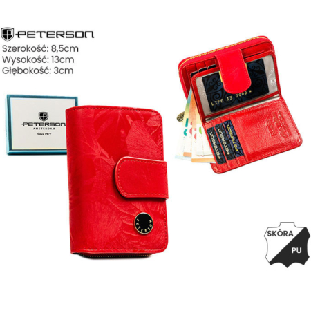 Női pénztárca PTN PS115-MLF Red