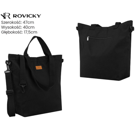 Torba R-TZ15605-DP Fekete