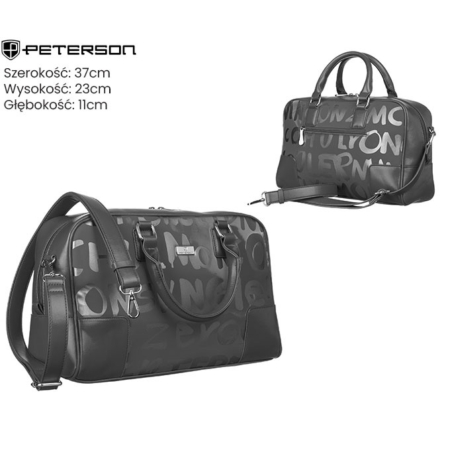 PTN CP204450 Szürke öko bőr kézitáska