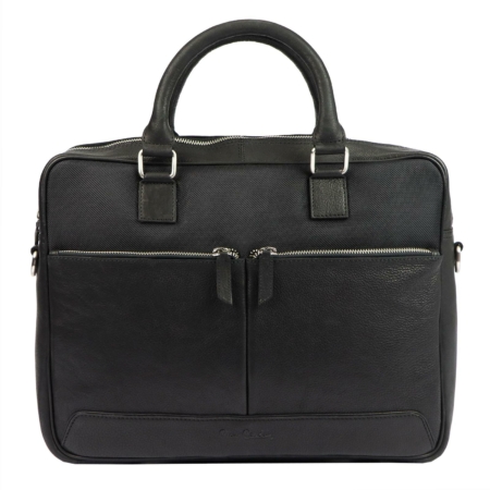 Pierre Cardin Valódi bőr Aktatáska