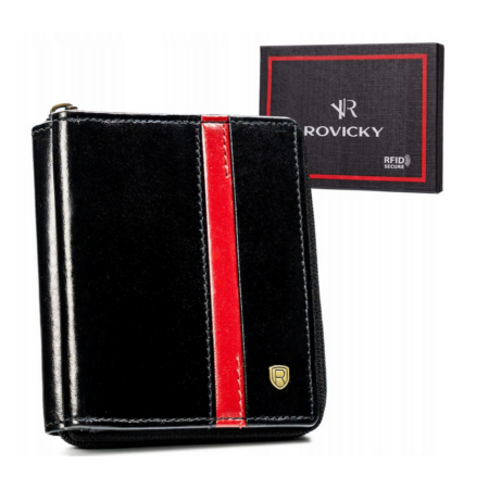 Női bőr pénztárca 55020-CRY-RS-BL RED