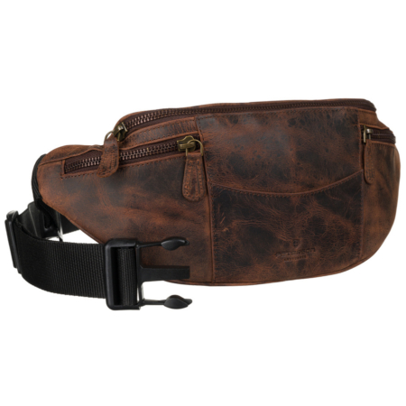 PETERSON férfi bőr aktatáska PTN 2507-H Brown