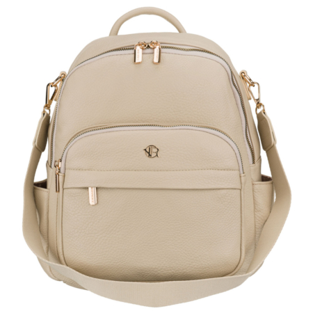 Női PU hátizsák R-KP-22-A19 Beige2