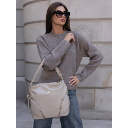 Női PU táska R-KP-18-DN D.Beige