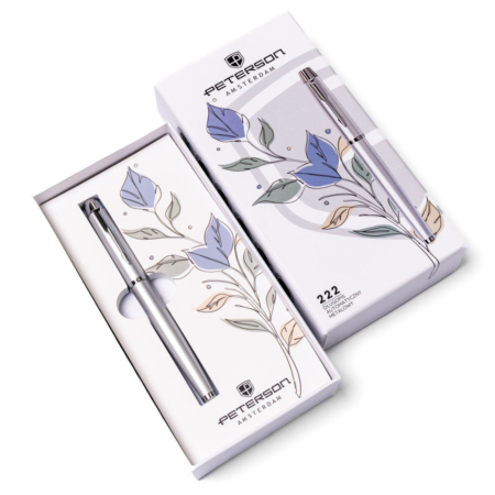 Peterson PTN 222-GB Pearl-Silver golyóstoll a dobozban