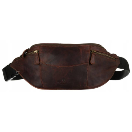 PETERSON bőr tasak PTN 2507-OLH barna