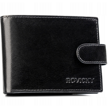Férfi bőrtárca N61L-RPVT-BL BLACK BLACK