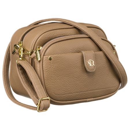 Komplet torebka + saszetka PU R-KP-17-A19 D.Beige