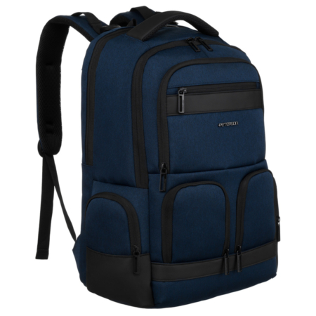 Peterson PTN PTY-03 Kék laptop hátizsák táskatartóval