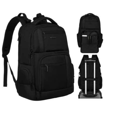 Peterson PTN PTY-01 FEKETE laptop hátizsák táskatartóval
