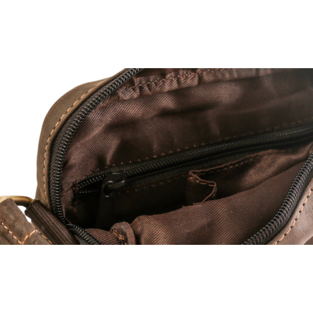 Férfi bőrtáska ALWAYS WILD 250840-MH Brown