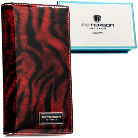 Női pénztárca bőr+PU PTN PS1431-TDS RED