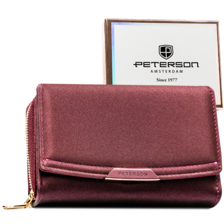 Női öko pénztárca PTN 001-HN6 Plum