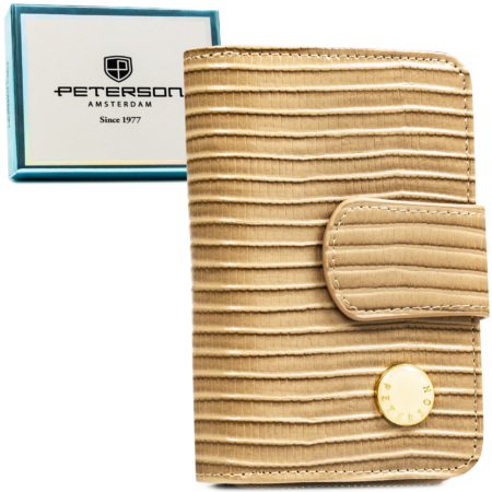 Női pénztárca bőr+PU PTN PS115-CRV KHAKI