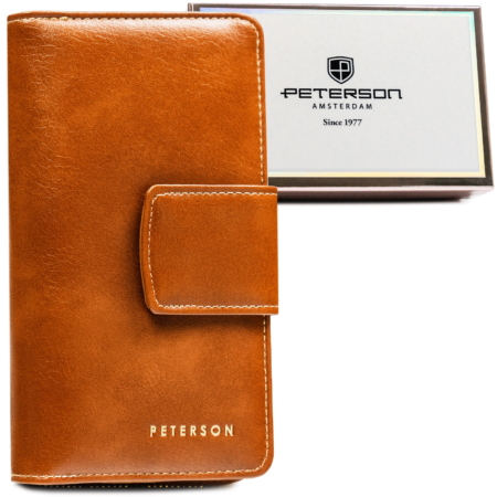 Női PU pénztárca PTN 008-HF Camel