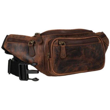 PETERSON férfi bőr aktatáska PTN 2506-H Brown
