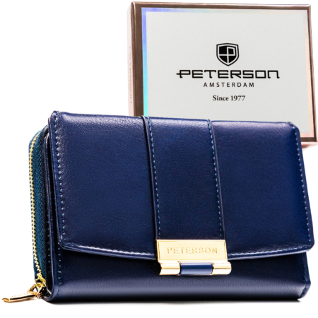 Női öko pénztárca PTN 0015-F Navy