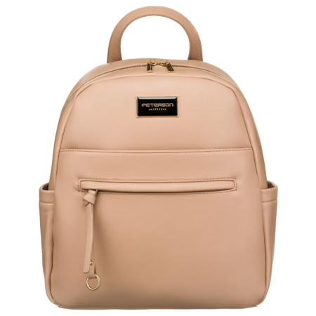 Női PU hátizsák PTN T39013 D.Beige
