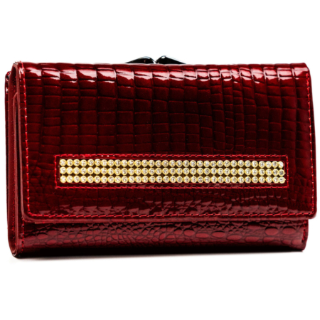 Női bőr pénztárca 55020-CRY-RS-BL RED