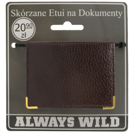 Bőr irattartó 302-BL Barna
