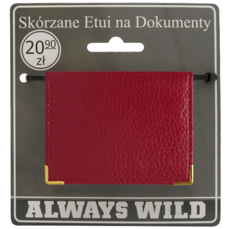 Bőr dokumentumtáska 302-BL Rózsaszín