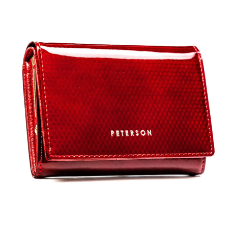 Női bőrtárca PTN 445-SBR RED