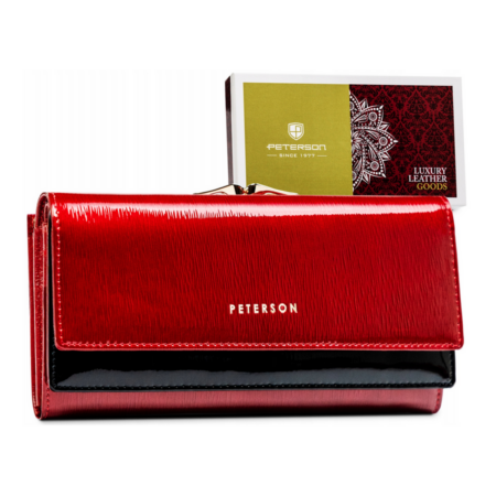PETERSON PTN 421028-SH RFID bőr pénztárca