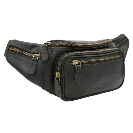 PETERSON bőr tasak PTN 2506-OLH barna