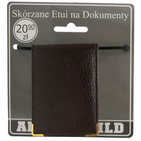 Bőr irattartó 301-BL Barna