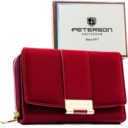 Női öko pénztárca PTN 0015-THU Bordeaux