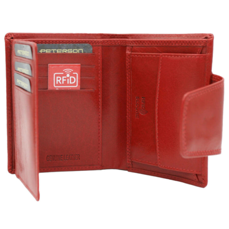PETERSON PTN 205-VTBD RFID bőr pénztárca