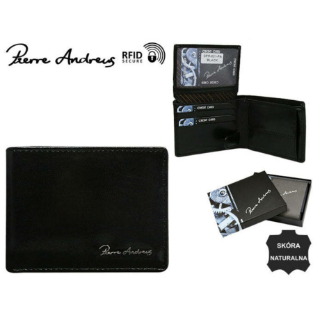 PIERRE ANDREUS RFID bőr pénztárca CPR-021-PA