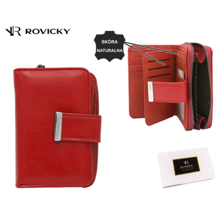 Női pénztárca bőr+PU RPX-31-ML-4872 RED