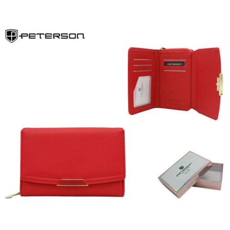 PETERSON PTN 001-SAF öko bőr RFID pénztárca