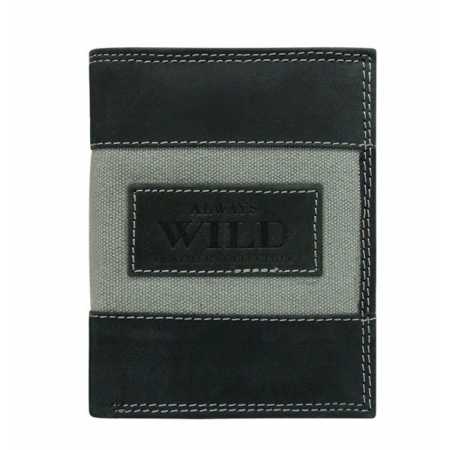 Bőr pénztárca ALWAYS WILD N4-JEANS