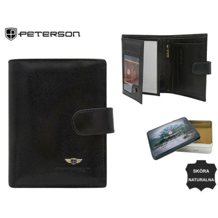 PETERSON PTN N62L-VT RFID bőr pénztárca