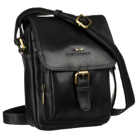 Bőr táska PTN TB-012-COM BLACK