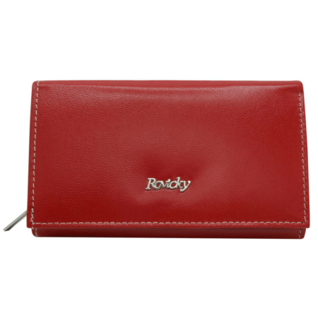 Női bőr pénztárca R-RD-21-GCL Red-Multi2