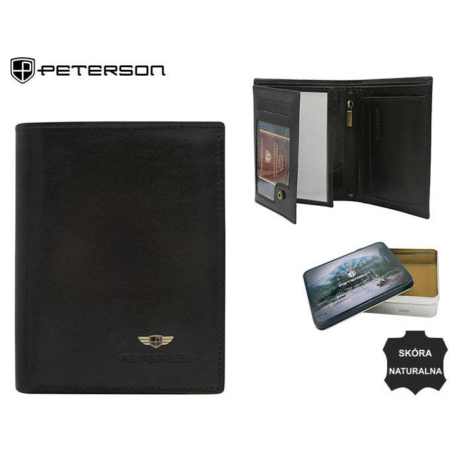 PETERSON PTN N62-VT RFID bőr pénztárca