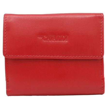 Bőr pénztárca RD-44-GCL RED