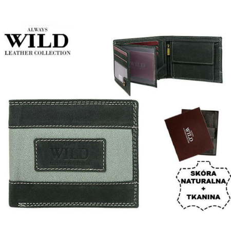 ALWAYS WILD bőr pénztárca N992-JEANS