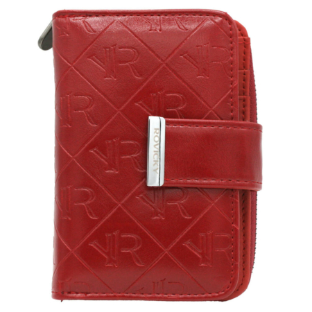 Női pénztárca bőr+PU RPX-31-PMT Red