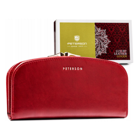 PETERSON PTN 42123-SG RFID bőr pénztárca
