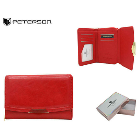 PETERSON PTN 001-BH RFID öko-bőr pénztárca